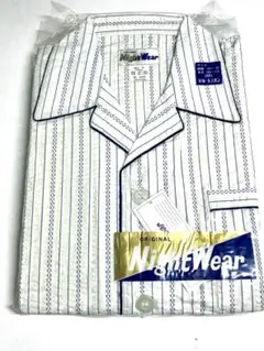 綿100% 半袖、長ズボンパジャマ　Mサイズ　新品　★け598