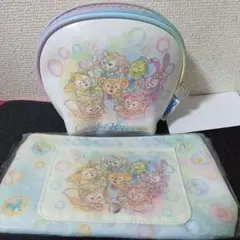 東京ディズニーシー　ダッフィー20周年　お手ふきキャリー　ポーチのセット
