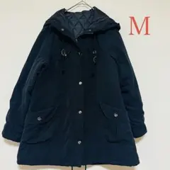 アウター コート ブルゾン ブラック 黒 M