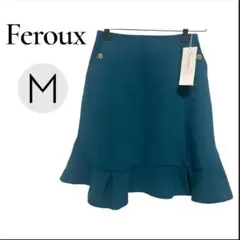 フェルゥ 新品 ミニスカート ( 2 サイズ ) フレア オンワード樫山