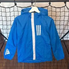 アディダス　adidas ウィンドブレーカー ナイロンジャケット 140cm