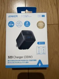 ANKER アンカー323 Charger（33W ）　USB-C急速充電器　②
