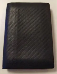 R*A様 【中古】ダンヒル　名刺入れ　シャーシ　カードケース　レザー　ブラック