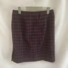 ROPE' PICNIC ひざ丈スカート パープル系 L相当