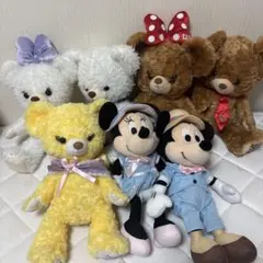美品⭐︎ディズニーぬいぐるみ７体セット