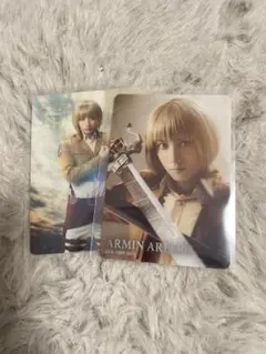 進撃ミュ アルミン 小西詠斗 ランダムクリアカード セット