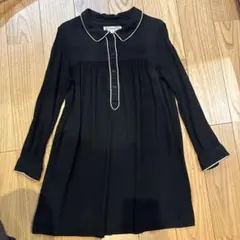 子ども　ブラック ワンピース