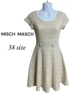 MISCH MASCH アイボリー系 Aラインワンピース 38サイズ（Mサイズ）