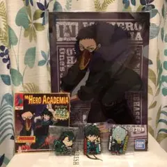 ヒロアカ 一番くじ ラバーチャーム 色紙 ファイル 死柄木弔 オーバーホール