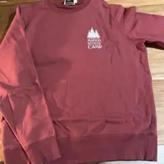MAISON KITSUNÉ CAMP メゾンキツネ　バーガンディスウェットのサムネイル