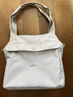 Kipling ショルダーバッグ ライトグレー