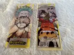 僕のヒーローアカデミア　SPY×FAMILY レンチキュラーしおり　ナツコミ