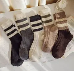 レディース 靴下 可愛い おしゃれ ソックス まとめ売り 5足セット