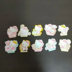 【B-1a】サンリオキャラクターズ ハローキティ フレークシール ♡