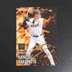 プロ野球チップス 坂本勇人 金箔サイン 2025 STAR CARD