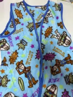 ベビー・キッズ用 フリースベスト　ファスナータイプ　スリーパー　トイストーリー