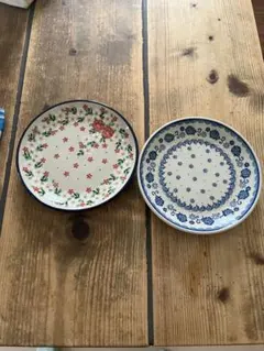 ⭐︎激レア！新品未使用⭐︎ポーランド食器 犬猫 大皿 2枚セット