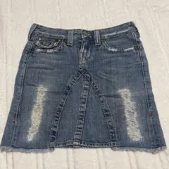 True Religion デニムミニスカート 26