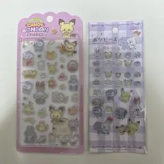 ポケピース CANDY BONBON シール 2種セット