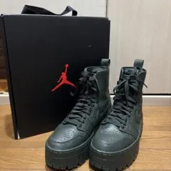 エアジョーダン1ブルックリン　ウィメンズブーツ　色:グリーン系その他