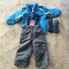 FABLICE スキーウェアセット 90サイズ 手袋付き