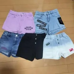 【宏様専用】ジェニィ　アルジー ジーユー　ショートパンツ　130 140 150