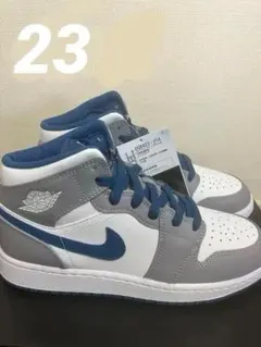 新品　23.0cm エアジョーダン 1 GSトゥルーブルー　DQ8423-014