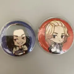 東京リベンジャーズ 缶バッチ マイキー＆ばじ