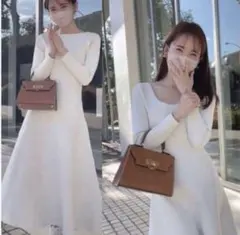 birthdaybash SERI KNIT DRESS ワンピース XS 春