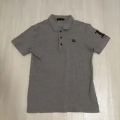 Burberry Black Label グレー ポロシャツ