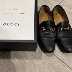 GUCCI ホースビットローファー　37.5