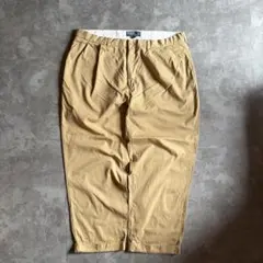 90s ポロラルフローレン ポロチノ チノパン W40 L30 ブラウン ワイド
