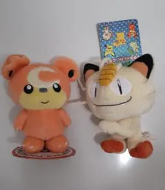 タグ付き美品】ポケドール アローラライチュウ ミミッキュ ぬいぐるみ