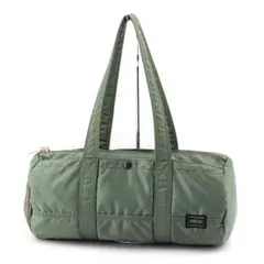 A303【近年モデル】ポーター／タンカー　ミニボストンバッグ　ダッフル　グリーン