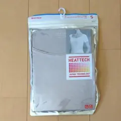 新品　ユニクロ　S　ヒートテック　UネックT　半袖　ベージュ　インナー　肌着