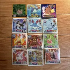 ポケモンシール、カード 12枚セット