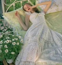 Lacemade「シークワーサーバブル」コルセットドレス M