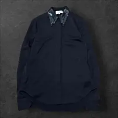 3.1 Phillip Lim スパンコール ビジュー シャツ ブラック 0のサムネイル