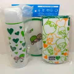 GREEN DA・KA・RA ステンレスボトル ペットボトルホルダー うちわのサムネイル