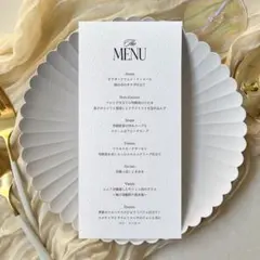 メニュー表　41　ドリンクメニュー　ウェディング　結婚式