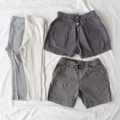 子供 レギンス ショートパンツ 90cm 4点 まとめ売り