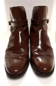☆Hermès エルメス ショートブーツ メンズサイズ43ダークブラウン 464 