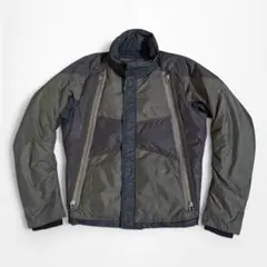 00s GIRBAUD ジルボー ギミック 八の字 ダウンジャケット