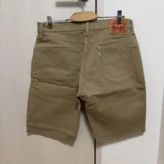 Levi's ベージュ デニム ショートパンツ