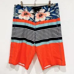 Palmwave サーフパンツ 28インチ 水着 ハイビスカス ハワイ購入