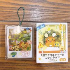 ポケモンセンター デデンネ バチュル でんきちょーだい！ アクリルキーホルダー