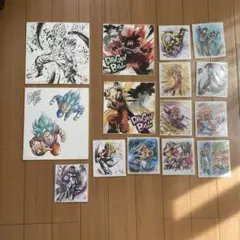 ドラゴンボール 一番くじ　色紙セット