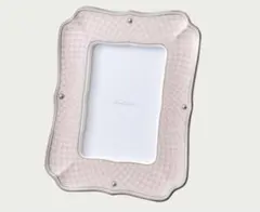【未使用美品】ノリタケ　フォトフレーム　メゾンコレクション　キルティング　ピンク