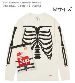 トップス Supreme Bones Thermal Crew Floral L Supreme - Supreme Hanes Bones Thermal Crew Floralの通販 by