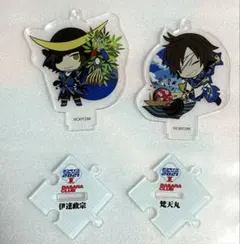 戦国BASARA カプコンカフェ アクリルキーホルダー ヘアゴム 大谷吉継 